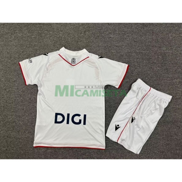 Camiseta Osasuna Tercera Equipación 2025/2026 Blanco Niño Kit