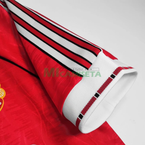 Camiseta Manchester United Primera Equipación Retro 1991/92
