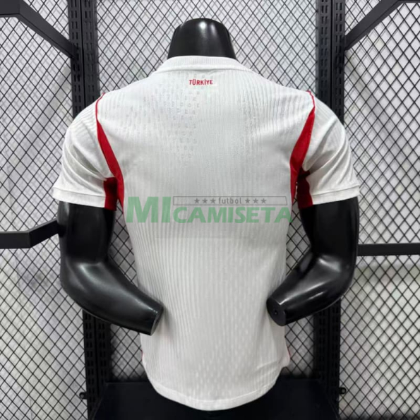 Camiseta Turquía Segunda Equipación Mundial 2026 Blanco (EDICIÓN JUGADOR)