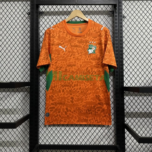 Camiseta Costa de Marfil Primera Equipación Mundial 2026 Naranja