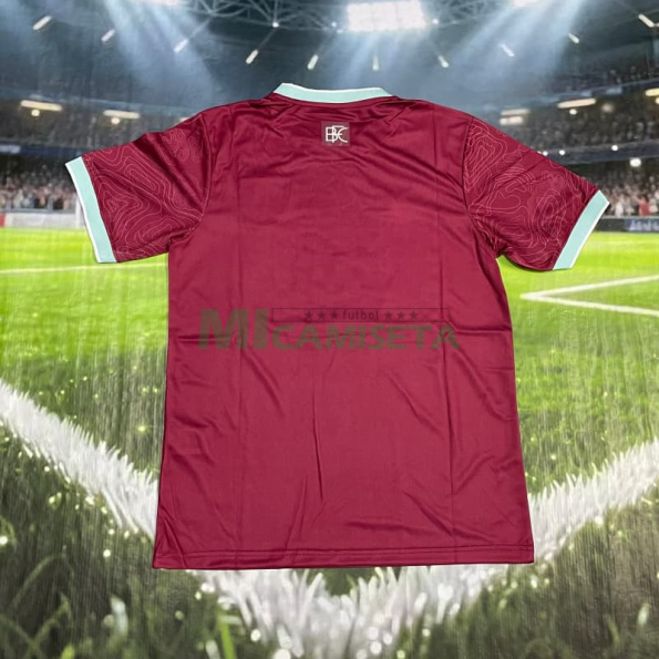 Camiseta Burnley FC Primera Equipación 2025/2026 Borgoña