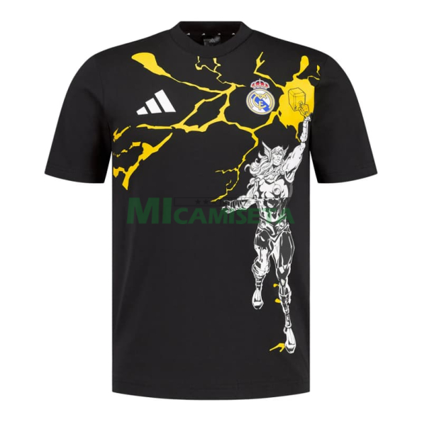 Camiseta Real Madrid x Marvel 2025/2026 Edición Especial Negro