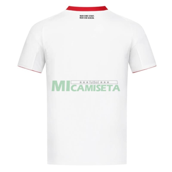 Camiseta Eintracht Fráncfort Segunda Equipación 2025/2026 Blanco
