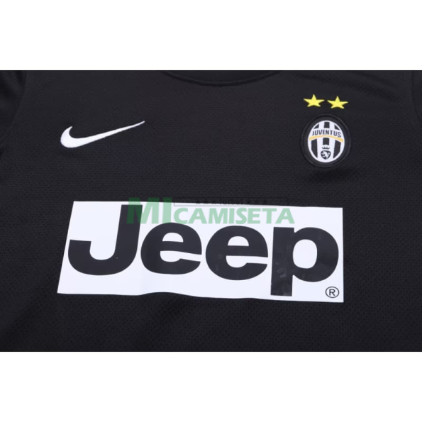Camiseta Juventus Segunda Equipación Retro 2012/13 Negro Niño Kit