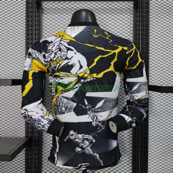 Camiseta Real Madrid x Marvel 2025/2026 ML Edición Especial (EDICIÓN JUGADOR)