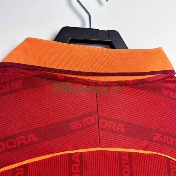 Camiseta AS Roma Primera Equipación Retro 1999/00