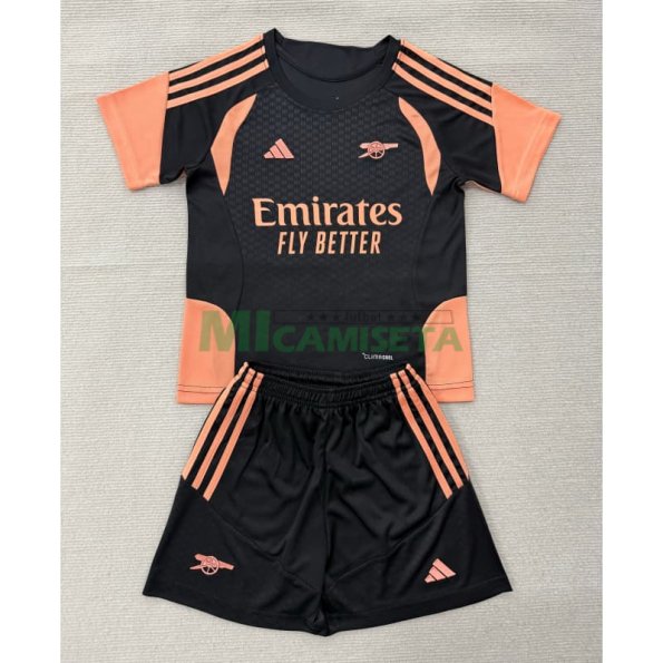 Camiseta Arsenal 2026/2027 Pre-Match Negro/Naranja