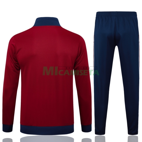 Chandal Arsenal 2025/2026 Retro Granate/Azul Real