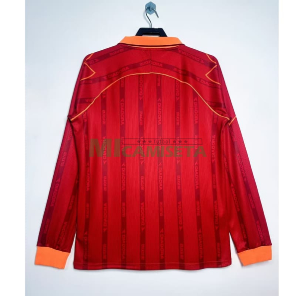 Camiseta AS Roma Primera Equipación Retro 1999/00 ML Rojo