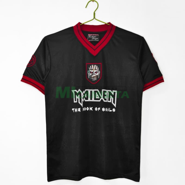 Camiseta West Ham United x Iron Maiden Equipación Retro 2016 Negro
