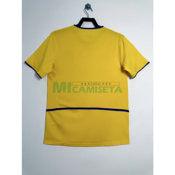 Camiseta Inter de Milan Tercera Equipación Retro 2002/03 Amarillo