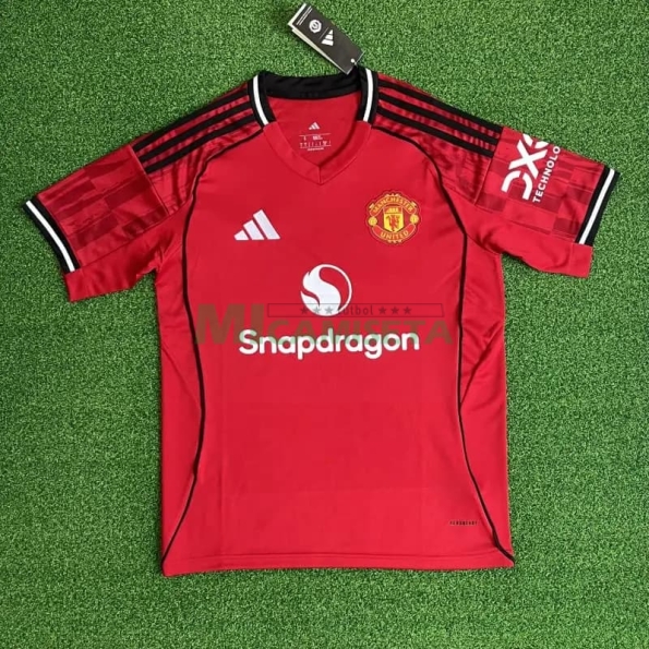 Camiseta Manchester United Primera Equipación 2025/2026 Rojo