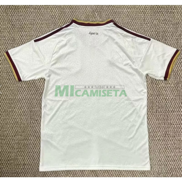 Camiseta España Segunda Equipación Mundial 2026 Blanco 2 Estrellas con FIFA2026