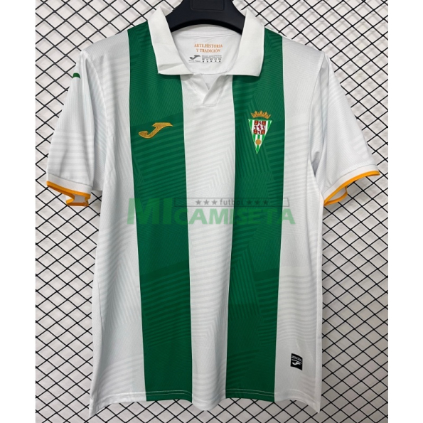 Camiseta Córdoba CF Primera Equipación 2026/2027 Verde/Blanco