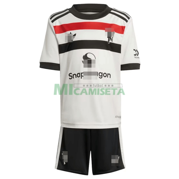 Camiseta Manchester United Tercera Equipación 2024/2025 Niño Kit