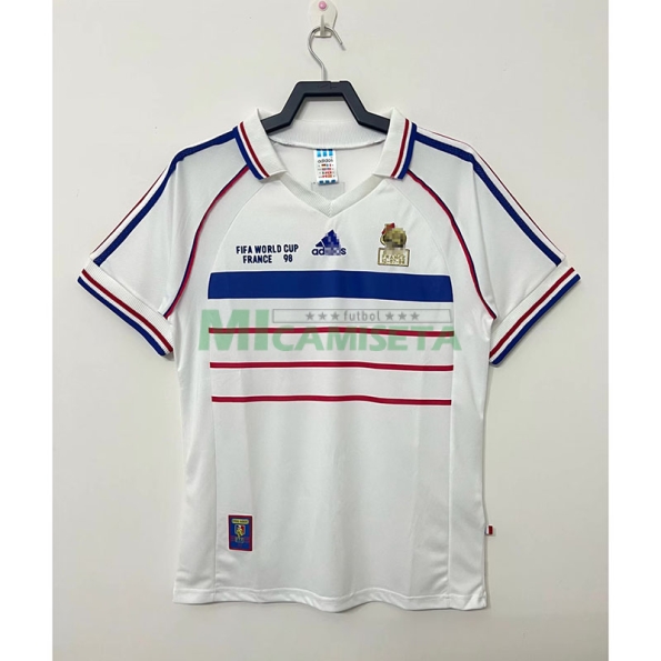 Camiseta Francia Segunda Equipación Retro 1998