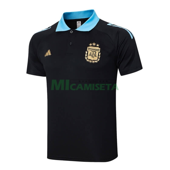 Polo Argentina 2024 Negro/Azul