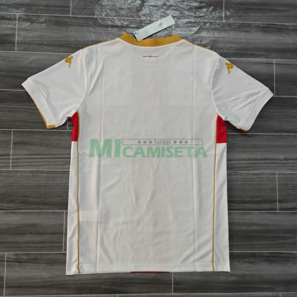 Camiseta Genoa CFC Segunda Equipación 2025/2026 Blanco/Rojo