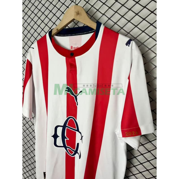 Camiseta Chivas 120 Aniversario Edición 2026/2027 Rojo/Blanco