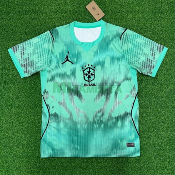 Camiseta de Portero Brasil Mundial 2026 Verde Menta