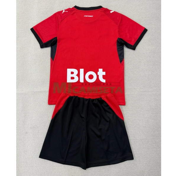 Camiseta Stade Rennais Primera Equipación 2026/2027 Rojo Niño Kit