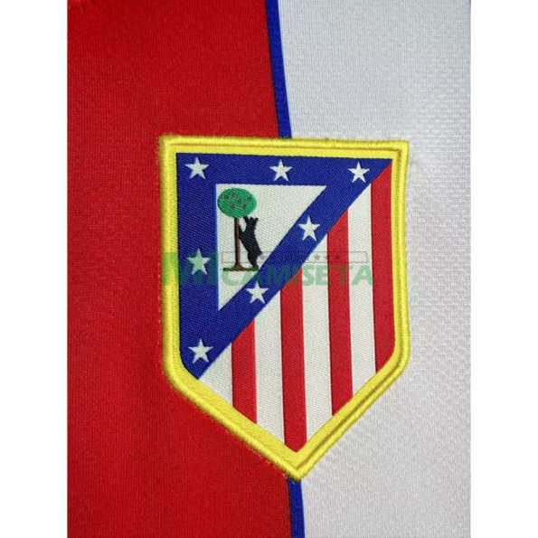 Camiseta Atlético de Madrid Primera Equipación Retro 2011/12 Rojo/Blanco Edición de La Champions