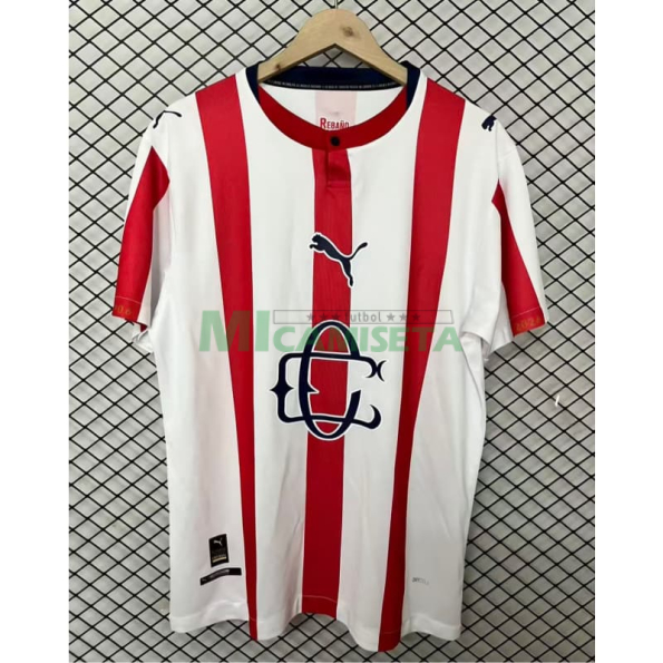 Camiseta Chivas 120 Aniversario Edición 2026/2027 Rojo/Blanco