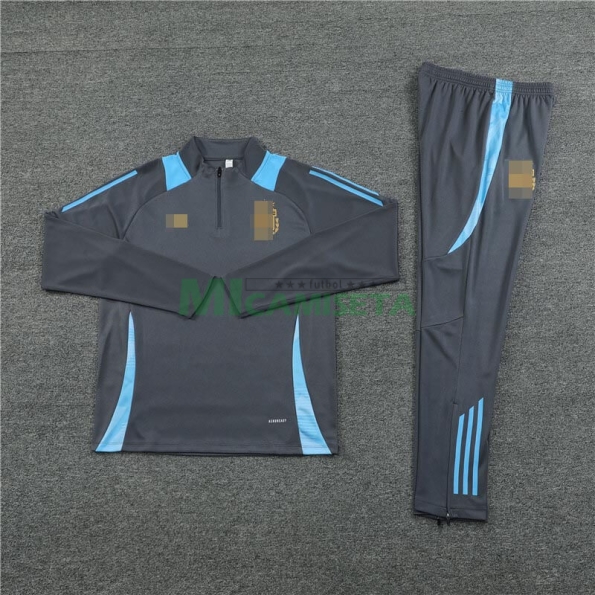 Sudadera de Entrenamiento Argentina 2024 Gris/Azul