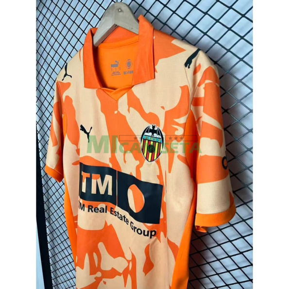 Camiseta Valencia 2026/2027 Naranja Versión Retro