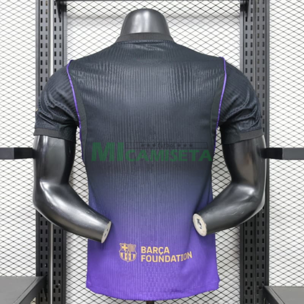 Camiseta Barcelona Segunda Equipación 2026/2027 Negro/Morado (EDICIÓN JUGADOR)