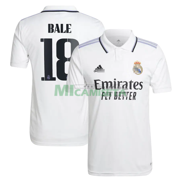 Camiseta Bale 18 Real Madrid Primera Equipación 2022/2023