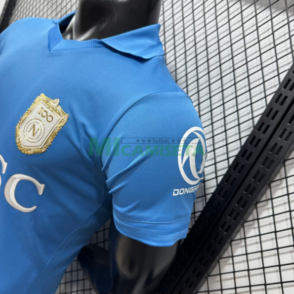 Camiseta Napoli Primera Equipación 2026/2027 Azul (EDICIÓN JUGADOR)
