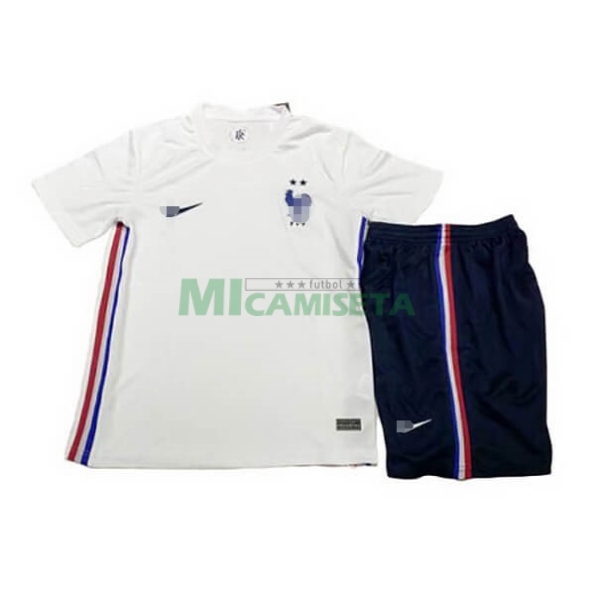 Camiseta Francia Segunda Equipación 2020 Niño Kit