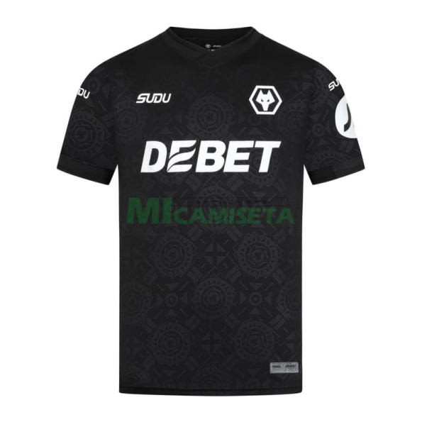 Camiseta de Portero Wolverhampton Wanderers 2025/2026 Negro