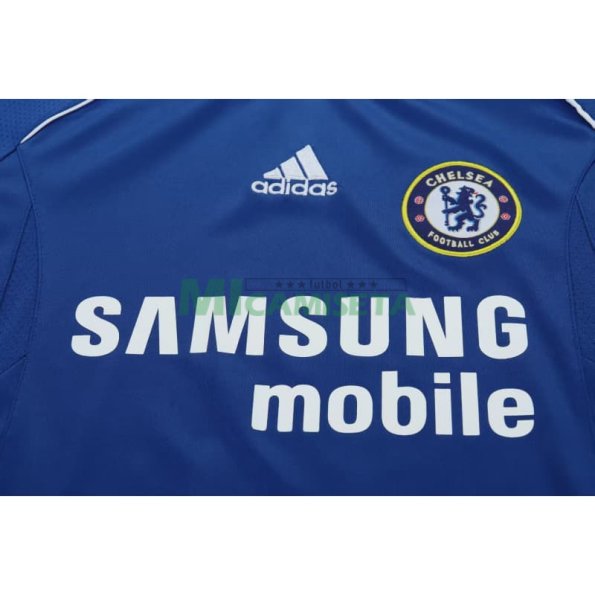 Camiseta Chelsea Primera Equipación Retro 2006/07 Azul Niño Kit