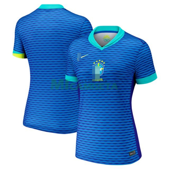 Camiseta Brasil Segunda Equipación 2024 Mujer