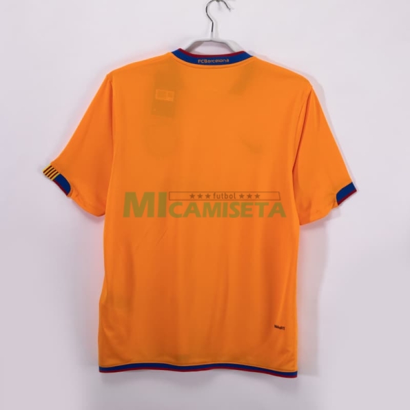 Camiseta Barcelona Segunda Equipación Retro 2006/07 Naranja