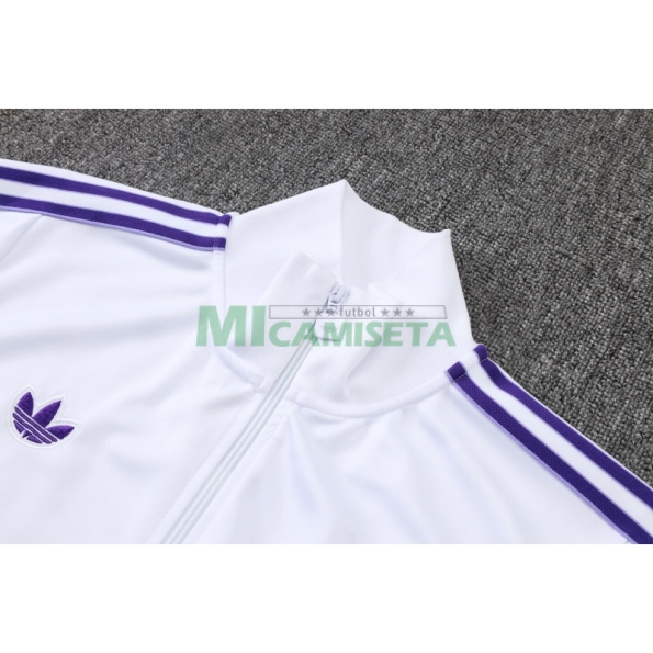 Chandal Real Madrid 2025/2026 Retro Blanco/Morado