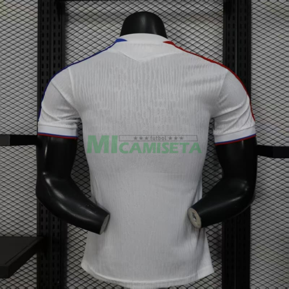 Camiseta Crystal Palace FC Tercera Equipación 2025/2026 Blanco/Azul/Rojo (EDICIÓN JUGADOR)