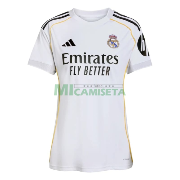 Camiseta MODRIĆ 10 Real Madrid Primera Equipación 2025/2026 Blanco Mujer