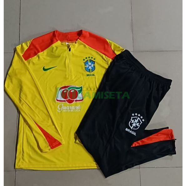 Sudadera De Entrenamiento Brasil 2025/2026 Amarillo