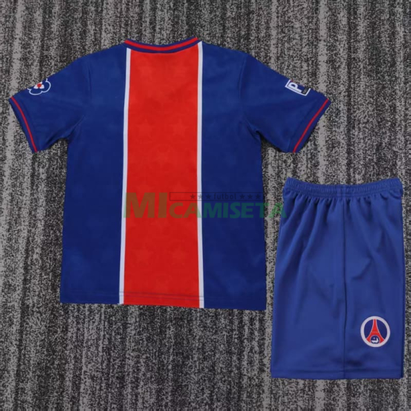 Camiseta PSG Primera Equipación Retro 1995/96 Azul/Rojo Niño Kit