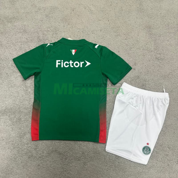 Camiseta Palmeiras Primera Equipación 2026/2027 Verde Niño Kit