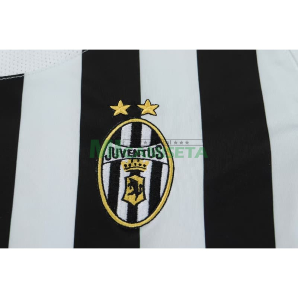 Camiseta Juventus Primera Equipación Retro 2003/2004 Blanco/Negro Niño Kit