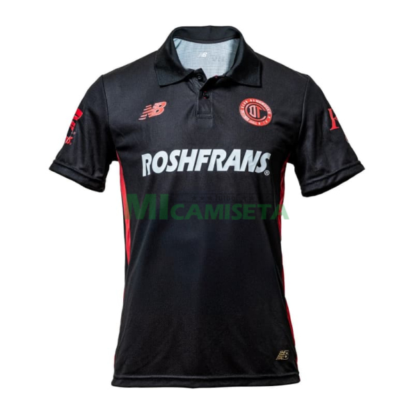 Camiseta Toluca Tercera Equipación 2025/2026 Negro