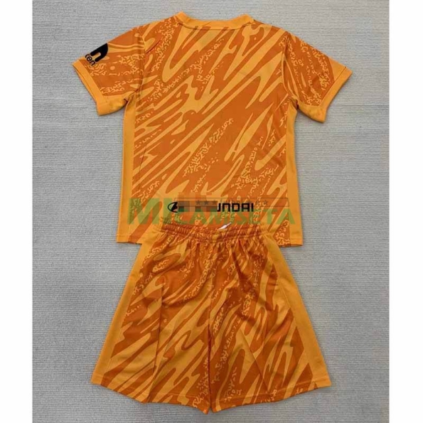 Camiseta de Portero Atlético de Madrid 2024/2025 Niño Kit Naranja