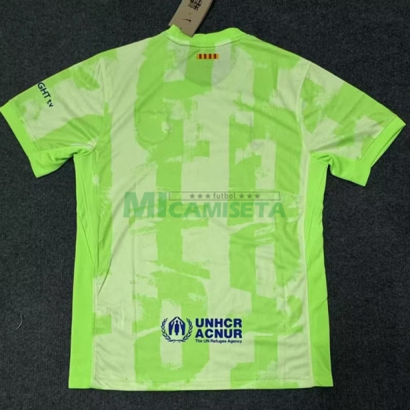 Camiseta Barcelona x Travis Scott Limited Edition Tercera Equipación 2024/2025 Verde
