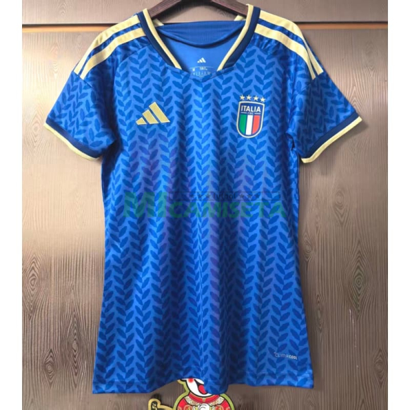 Camiseta Italia Primera Equipación Mundial 2026 Azul Mujer
