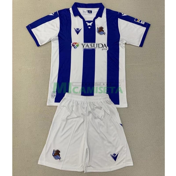 Camiseta Real Sociedad Primera Equipación 2024/2025 Niño Kit