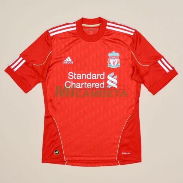 Camiseta TORRES 9 Liverpool Primera Equipación Retro 2010/11